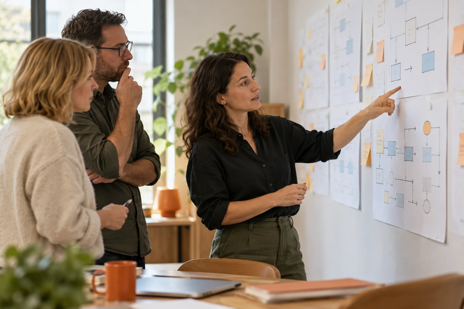 For specialist consultancies: people working in a business setting