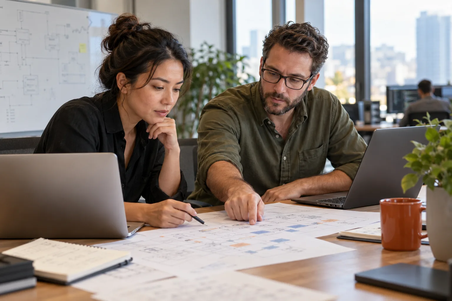 For technical service firms: people working in a business setting